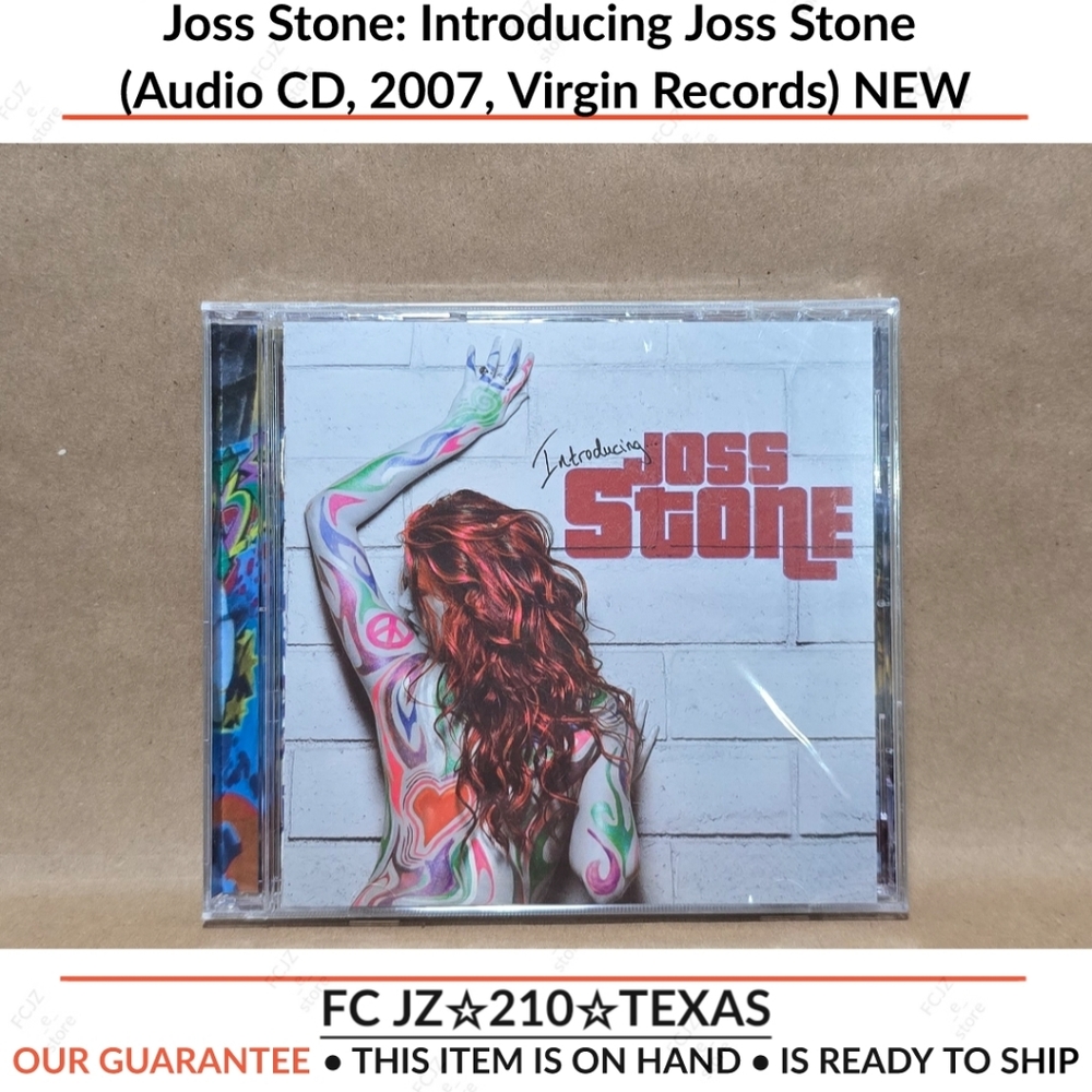 Joss Stone: Introducing Joss Stone (Audio CD, 2007, Virgin Records) NEW